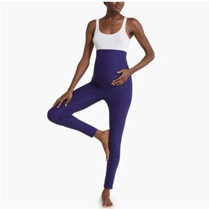 NWOT Zella Restore Soft Maternity Leggings in Blackberry Size XL